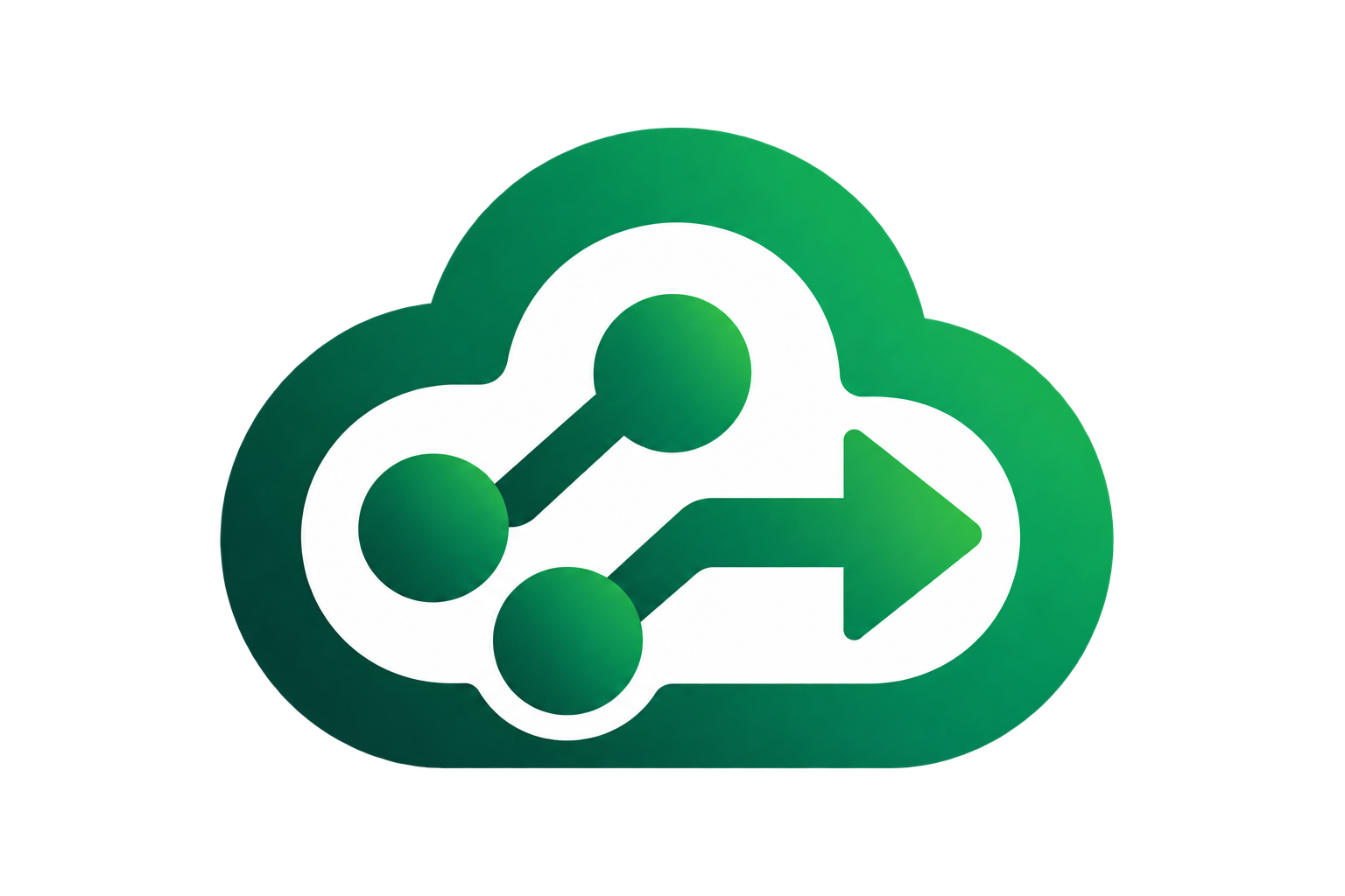 QUICKEN LINK cloud network symbol